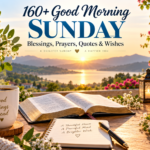 160 Good Morning Sunday Blessings, Prayers, Quotes , Wishes