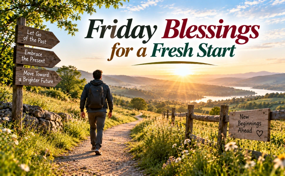 Friday Blessings for a Fresh Start