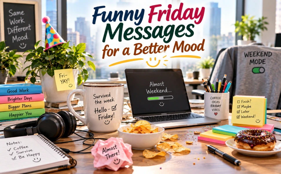 Funny Friday Messages for a Better Mood