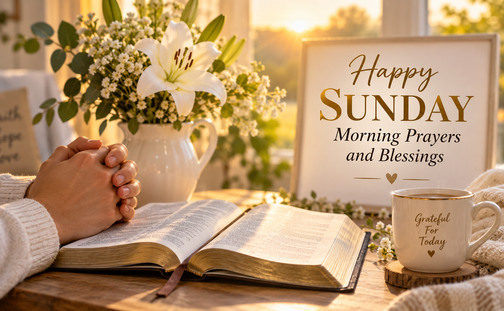 Happy Sunday Morning Prayers and Blessings