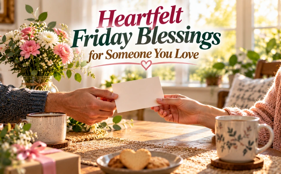 Heartfelt Friday Blessings for Someone You Love