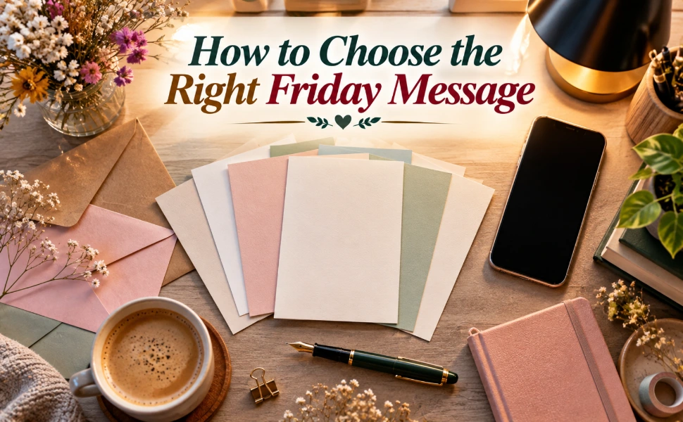 How to Choose the Right Friday Message