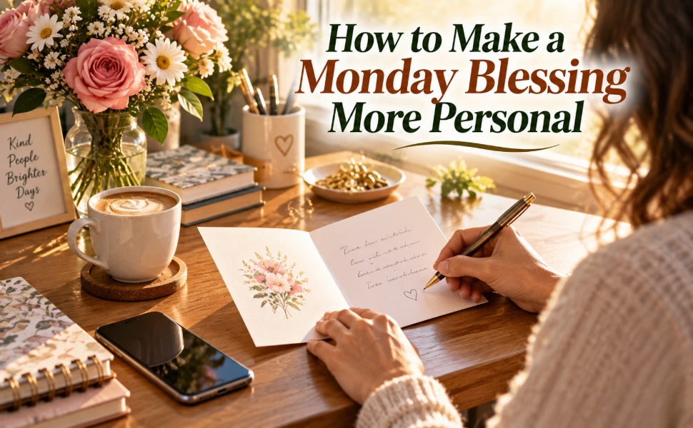 How to Make a Monday Blessing More Personal
