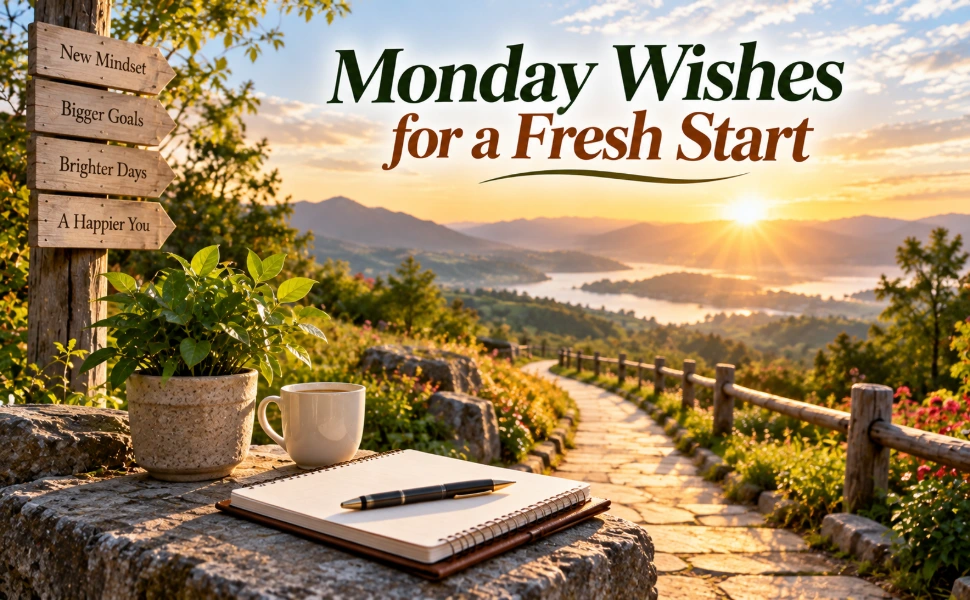 Monday Wishes for a Fresh Start