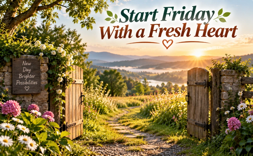 Start Friday With a Fresh Heart