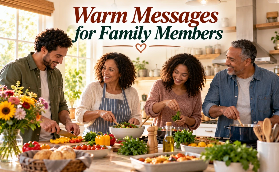 Warm Messages for Family Members