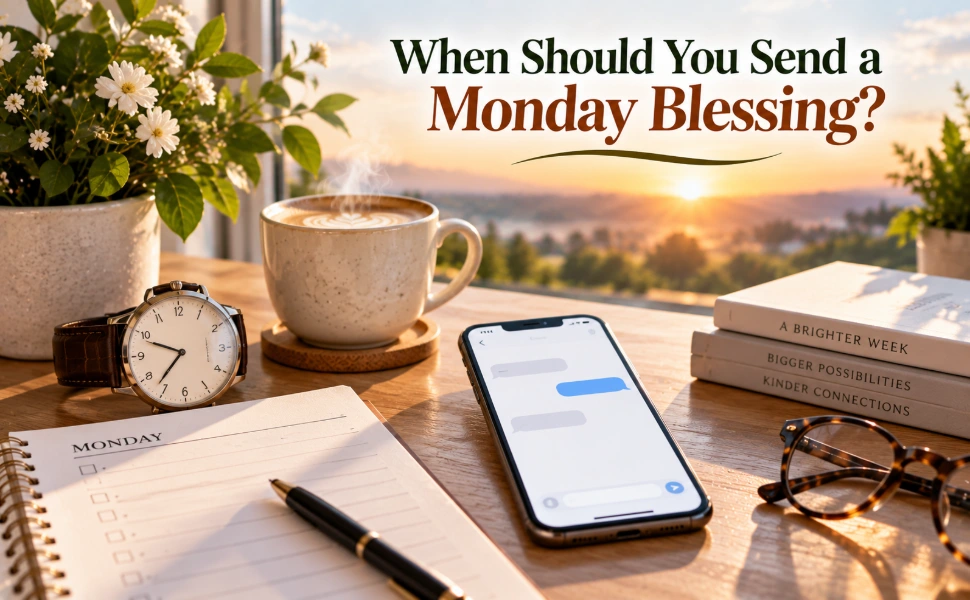 When Should You Send a Monday Blessing?
